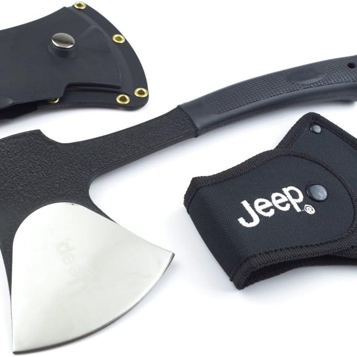 JEEP Sjekira Kovana Tomahawk + Multifunkcionalni Nož — slika 4
