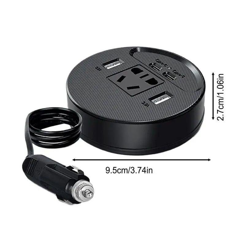 Inverter za auto 150W / Na upaljač / Pretvarač 12V-220V — slika 2