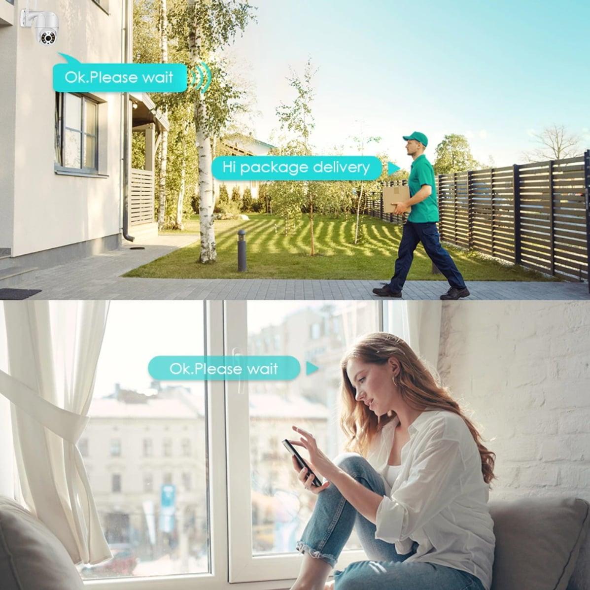 Nadzorna vanjska WIFI IP Kamera / 4MP / Video nadzor — slika 5