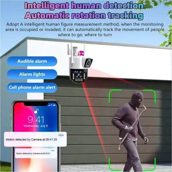 SMART Wifi Nadzorna Dupla Kamera — slika 2