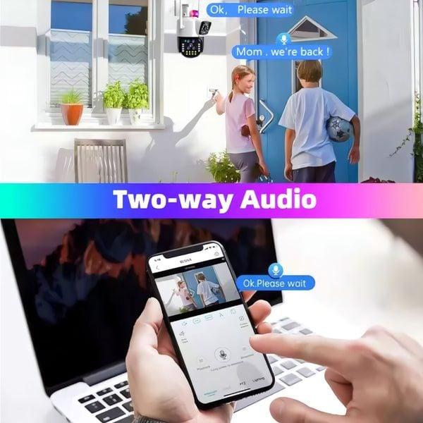 SMART Wifi Nadzorna Dupla Kamera — slika 3