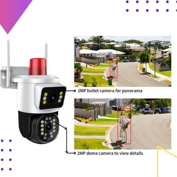 SMART Wifi Nadzorna Dupla Kamera — slika 4