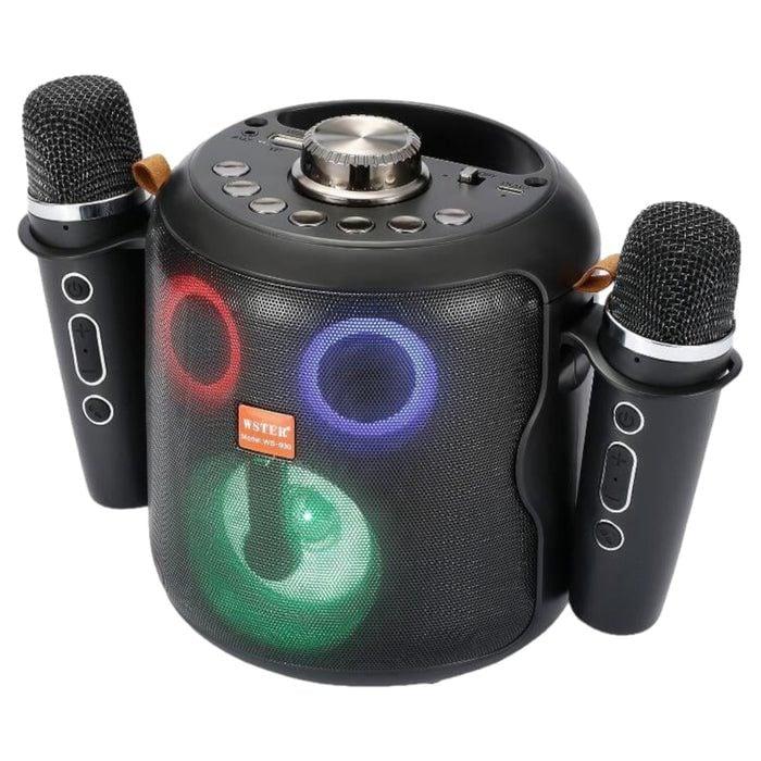 Karaoke zvučnik sa 2 mikrofona — slika 3