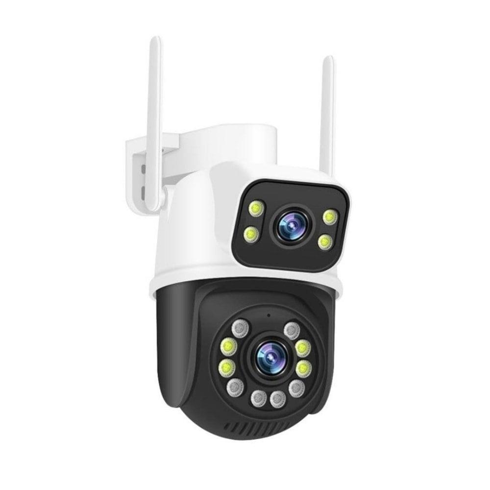 Nadzorna PTZ 5MP WiFi Kamera sa dvije glave | Rotirajuća + fiksna — slika 3