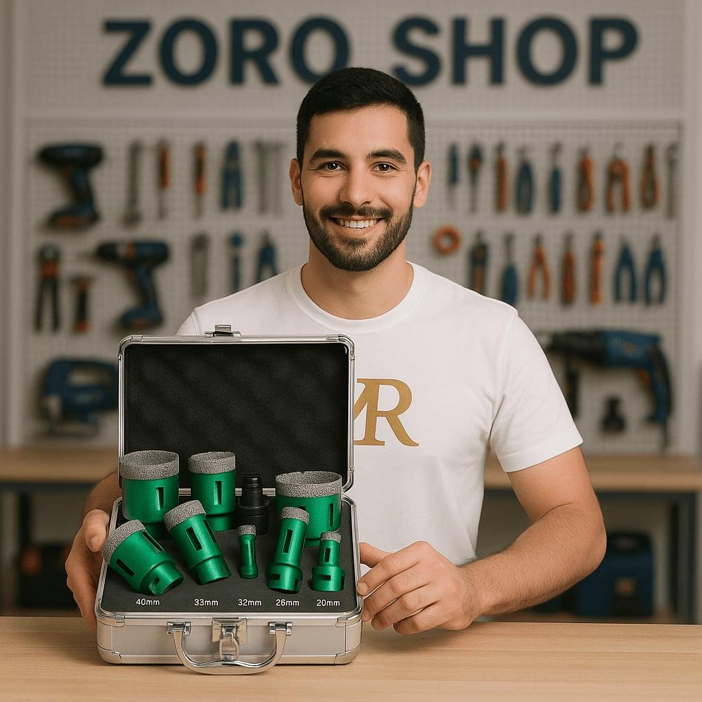 Set Dijamantskih Kruna za Keramiku 8/1 – Žuta — slika 4