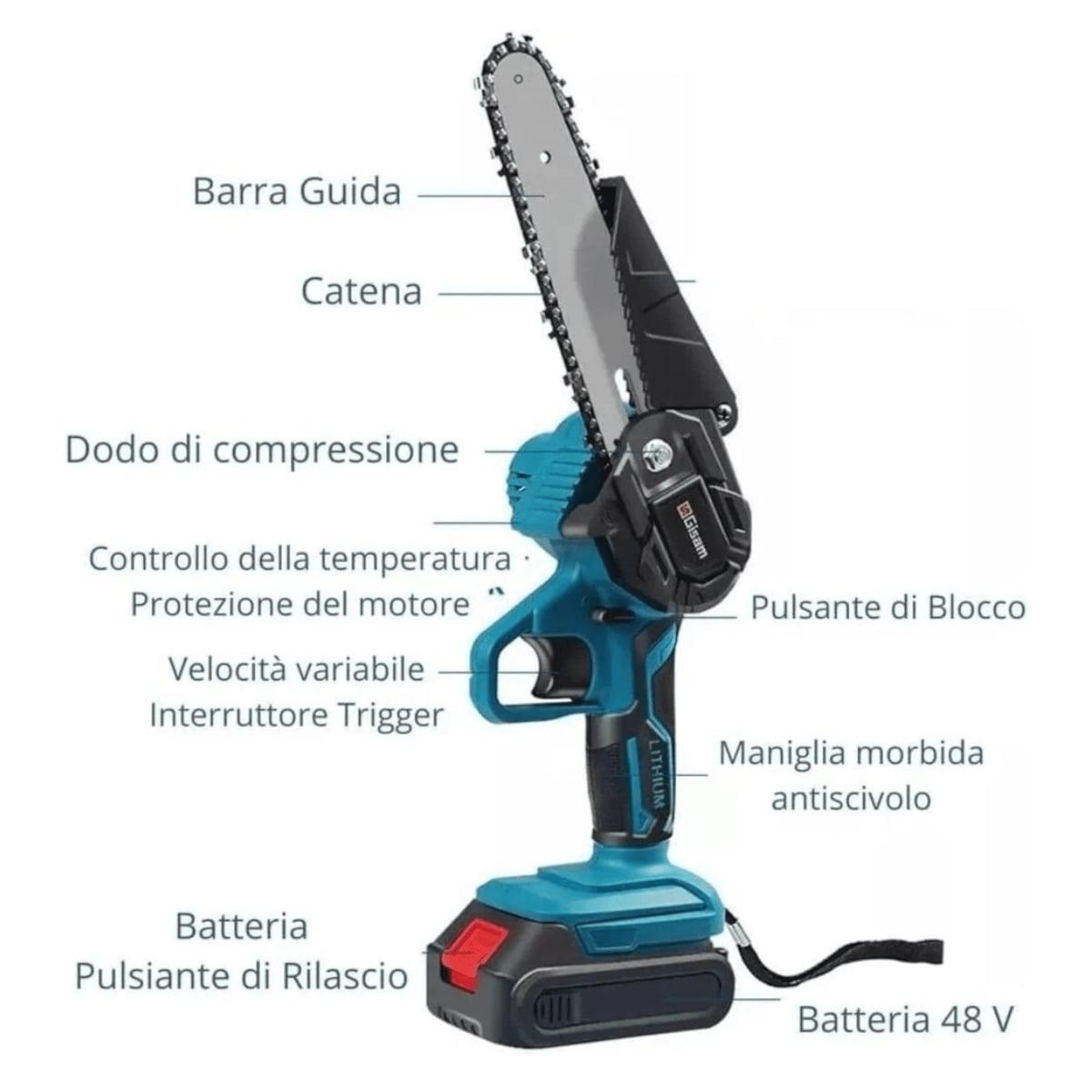 Aku Set – Pila i Makaze 48V Max — slika 5