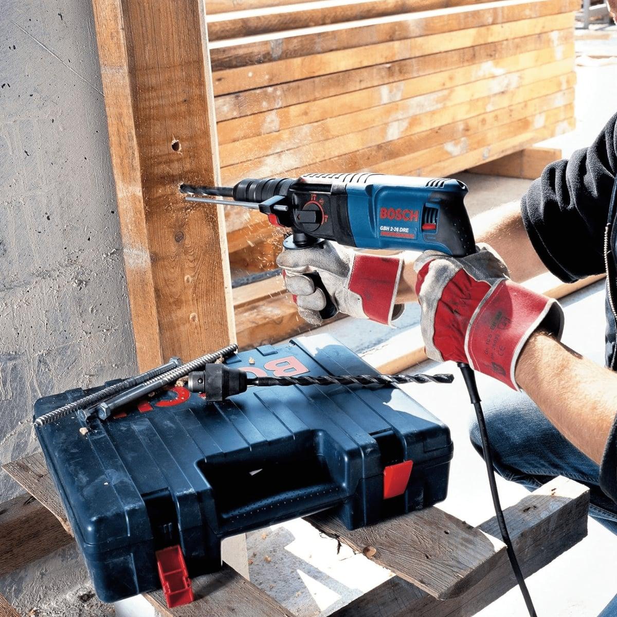 Udarna HT bušilica s dvije glave "Bosch" 800W — slika 2