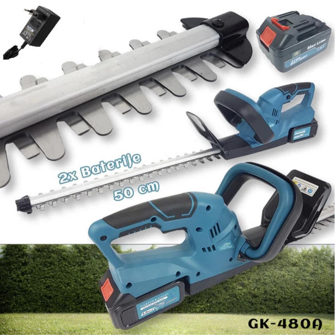 Aku trimer za živu ogradu aku škare/ makaze 128V — slika 4