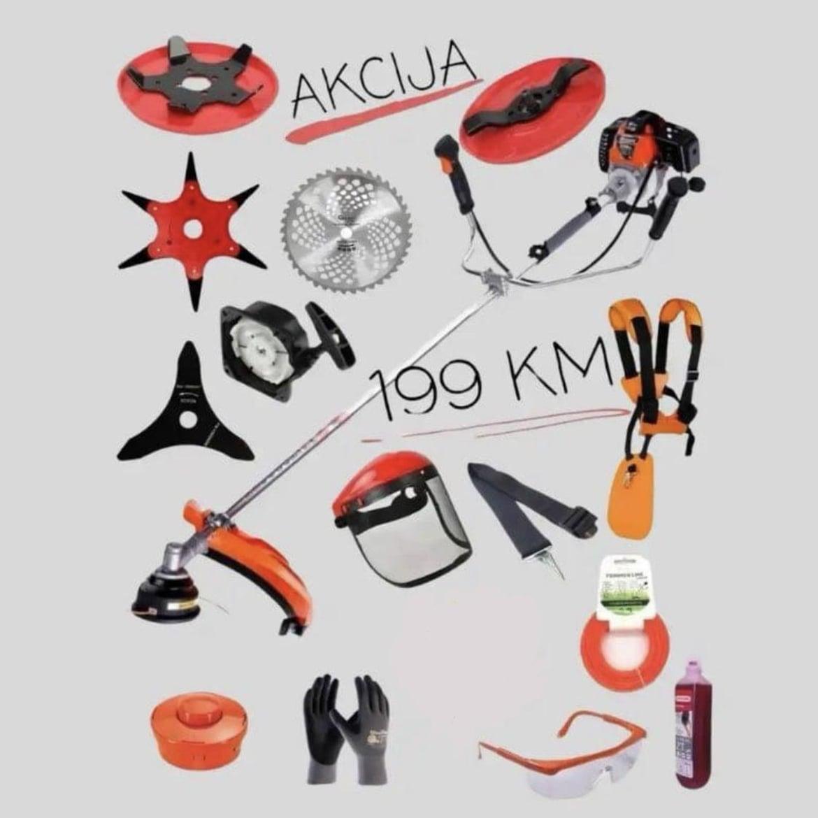 Trimer DEMON 5.2ks najveći paket opreme