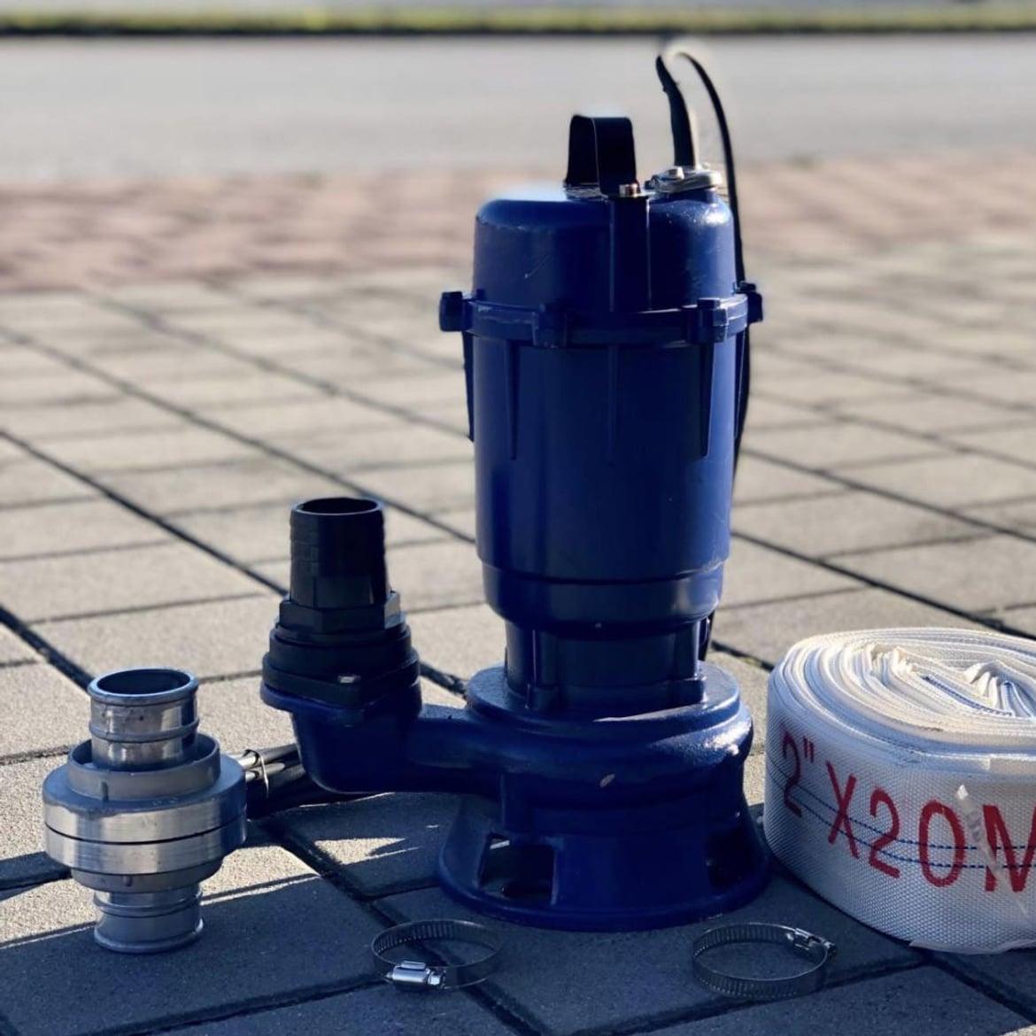 Pumpa muljara ONEX 3850W + gratis 20 m vatrogasnog crijeva