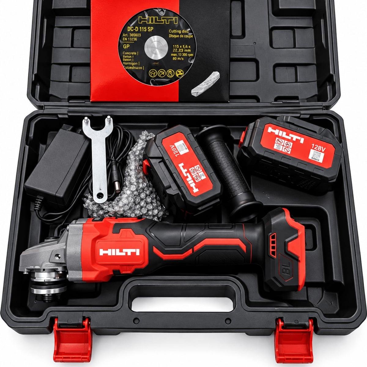 Aku brusilica HT 128V GRATIS PLOČA ZA BETON