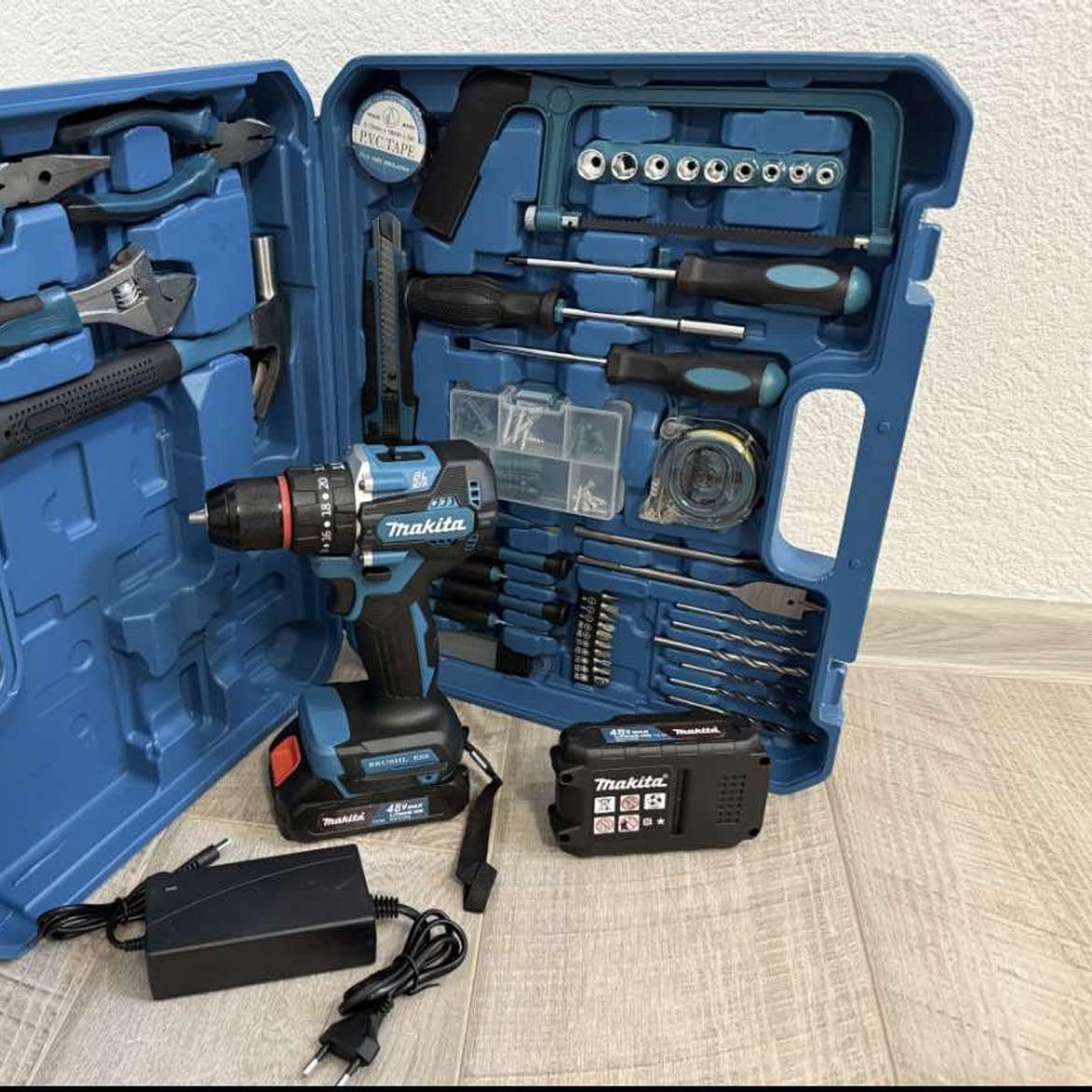 MT set alata, udarna bušilica, aku bušilica, alat, kofer