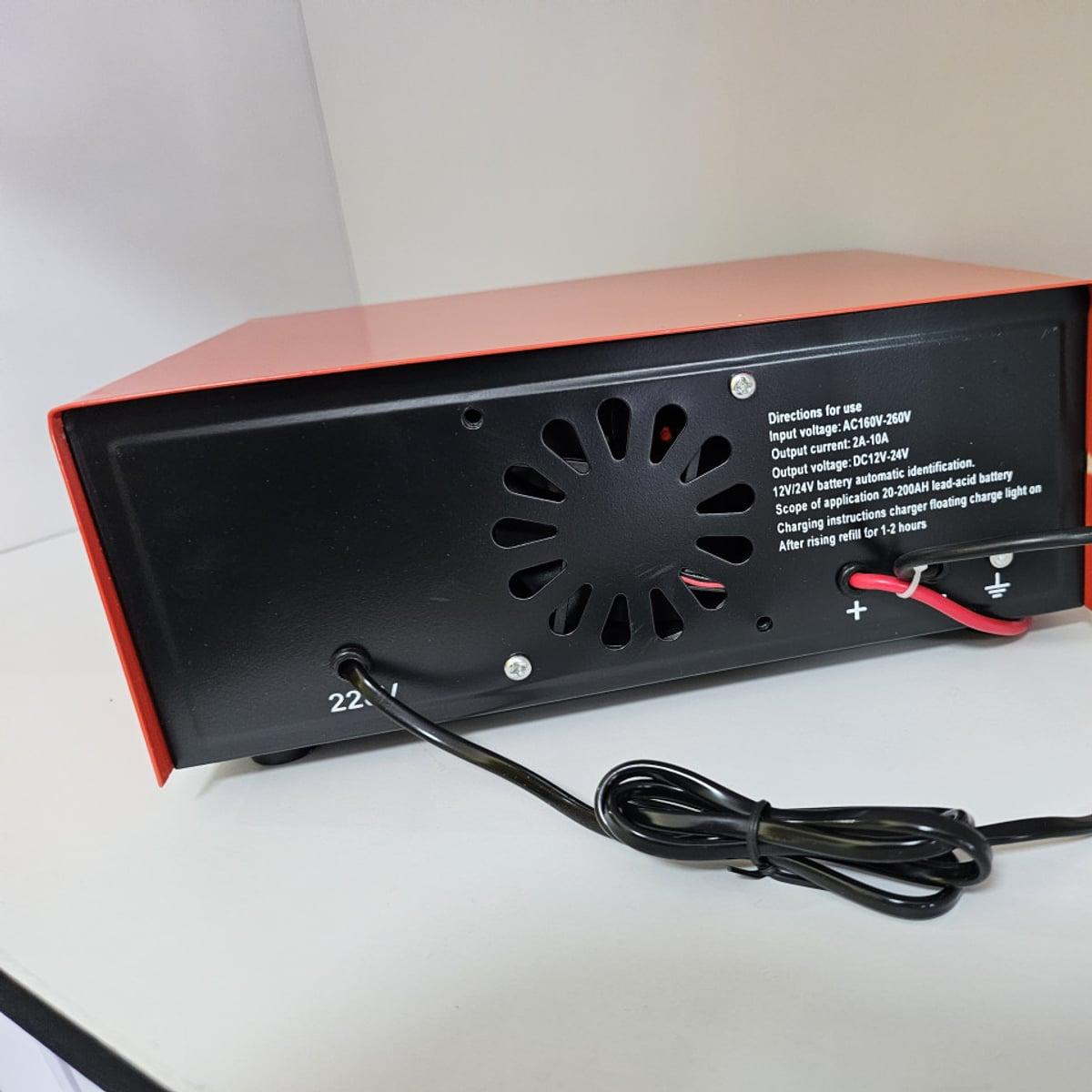 Ispravljač punjač za akumulator akumulatore 12V 24V 100A — slika 2