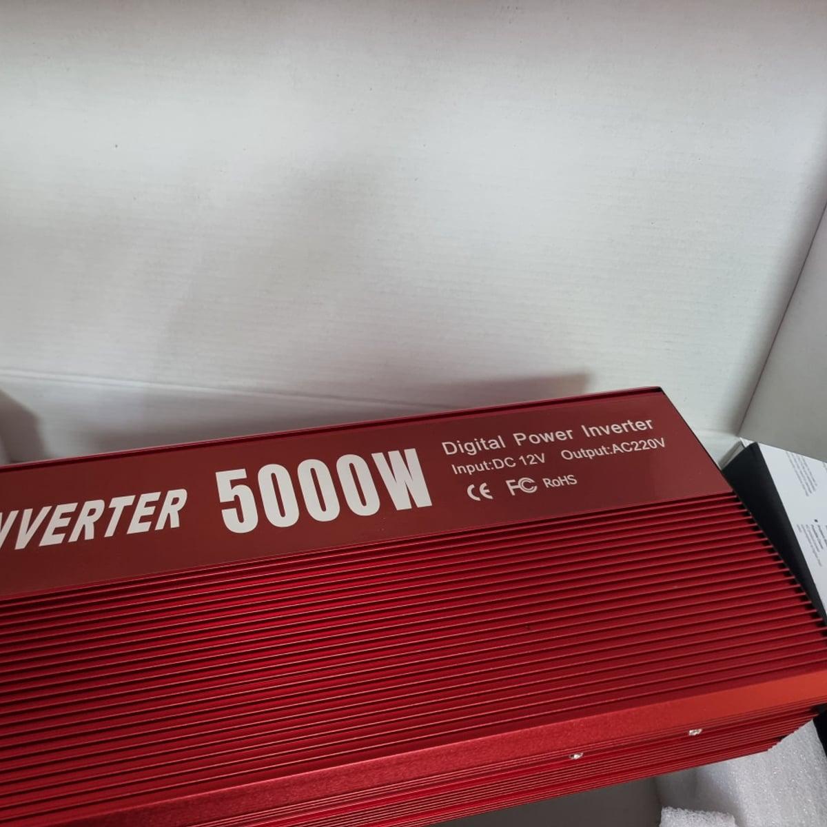 Pretvarač napona struje 5000w 5kw , inverter 12V na 220V — slika 3