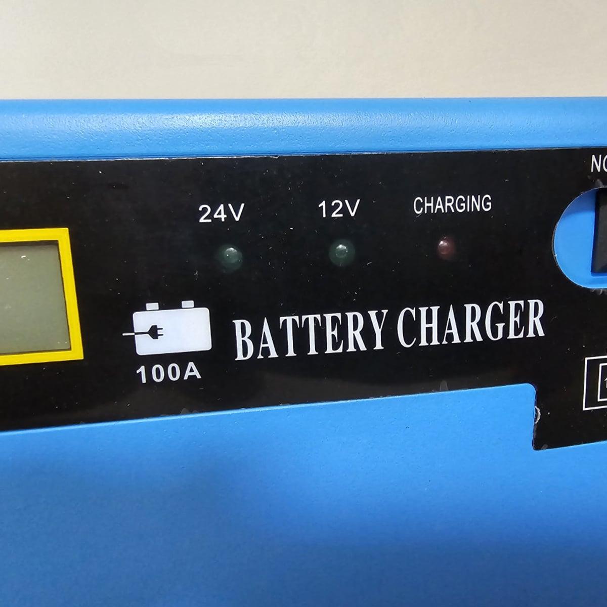 Ispravljač punjač za akumulatore 12V 24V 100A