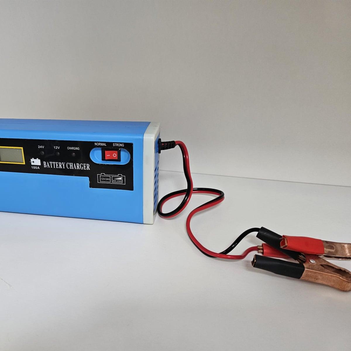 Ispravljač punjač za akumulatore 12V 24V 100A — slika 2