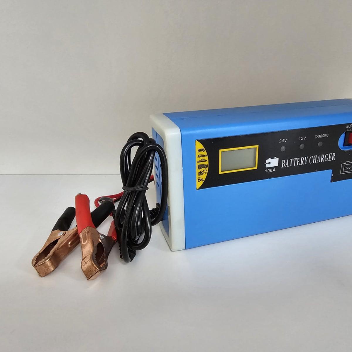 Ispravljač punjač za akumulatore 12V 24V 100A — slika 5