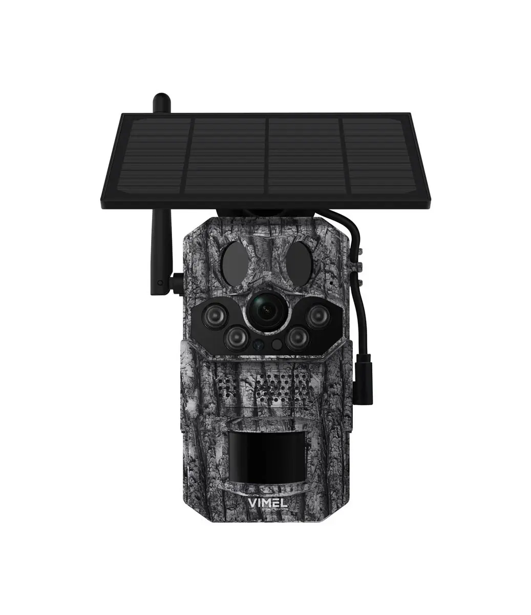 4G Solarna Lovačka Kamera 2K – Trail Kamera sa GPS, Noćnim Vidom i SIM Karticom — slika 1